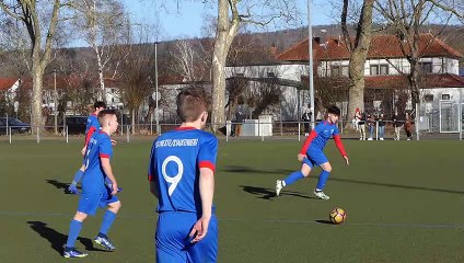 Traumfreistoß der JSG Nieste/Staufenberg im Spiel gegen den JFV Eichsfeld