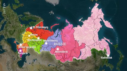 Le dessous des cartes. Russie