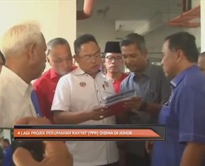 Empat lagi Projek Perumahan Rakyat (PPR) dibina di Johor