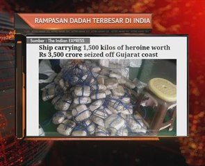 1,500 kilogram heroin dirampas