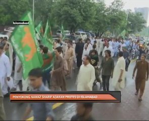 Penyokong Nawaz Sharif adakan protes di Islamabad