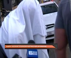 Suspek ancaman keganasan Australia belum didakwa