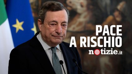 Guerra Russia-Ucraina, Draghi contro Putin: "Pace a rischio in Europa, non lasceremo che accada"