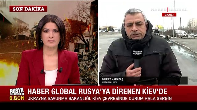Haber Global Kiev'de! Murat Karataş bölgede yaşananları böyle aktardı