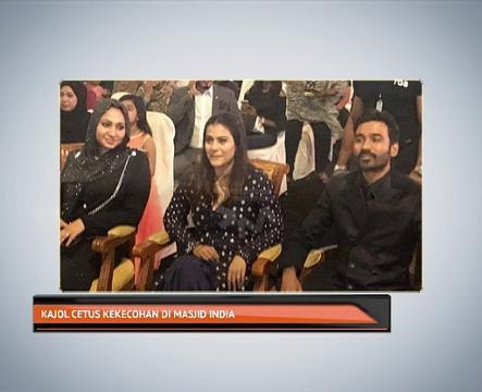 Kajol cetus kekecohan di Masjid India