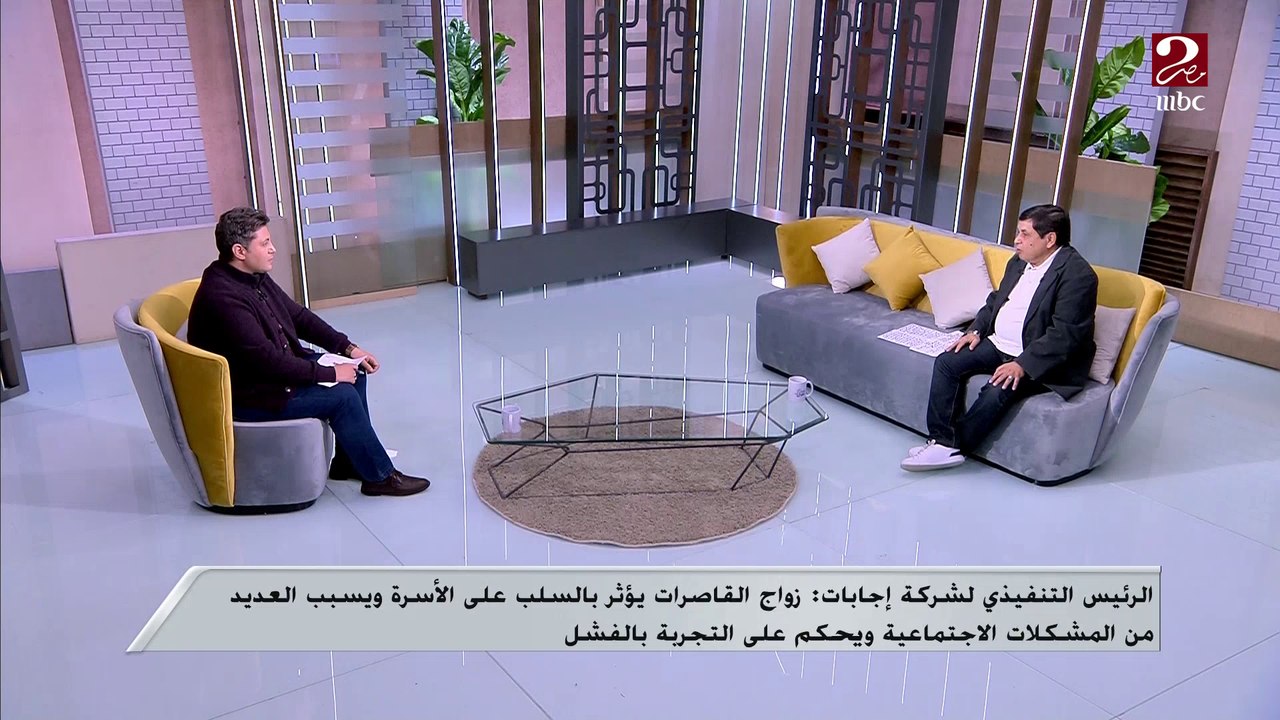 الرئيس التنفيذي لشركة إجابات: للأسف زواج القاصرات سببه "سترة البنت"
