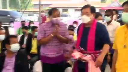 สุพรรณบุรี รมช.เกษตรและสหกรณ์วางพานพุ่มรำลึกพระกรุณาคุณวันสหกรณ์แห่งชาติ(คลิป)