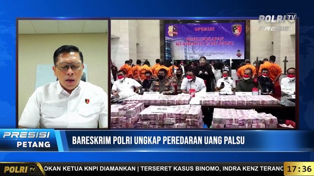 Live Dialog Bersama KA Subdit IV Dittipideksus Bareskrim Polri Terkait Bareskrim Polri Ungkap Peredaran Uang Palsu