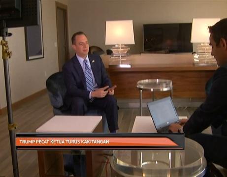 Trump pecat Ketua Turus Kakitangan