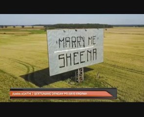 Juara ASNTM 2 bertunang dengan pelukis Eropah