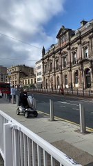 Watch as freerunning legend and film star pulls off daredevil stunt in Sheffield