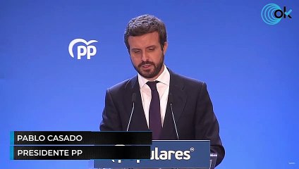 Pablo Casado se despide del PP y de 'olvida' de Hernández Mancha