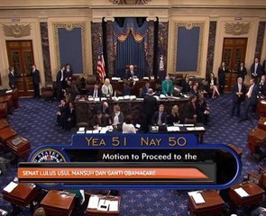 Senat lulus usul mansuh dan ganti Obamacare