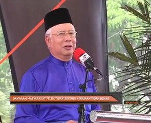 Dakwaan masyarakat Felda tidak sokong kerajaan tidak benar