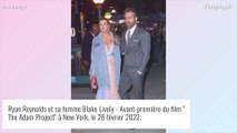 Blake Lively : Robe de princesse et décolleté plongeant pour soutenir son mari Ryan Reynolds !