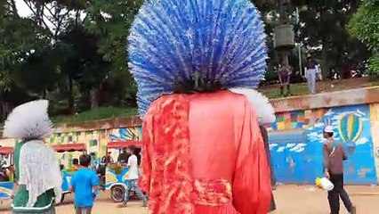 Ondel-ondel Betawi Indonesian cultural arts