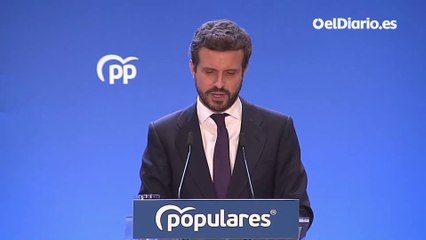 Discurso completo de Pablo Casado ante la Junta Directiva Nacional del PP