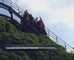 Passengers rescued from ride at UK theme park