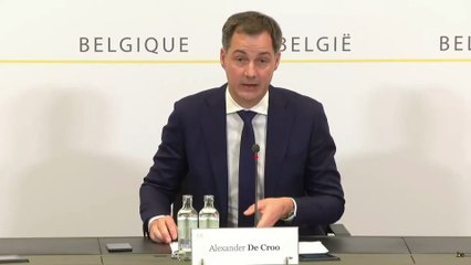 Guerre en Ukraine : la solidarité des Belges saluée par Alexander De Croo