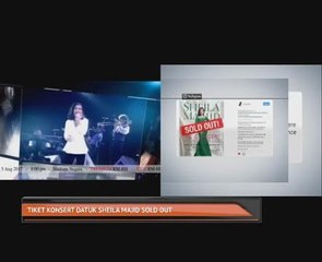 Tiket konsert Datuk Sheila Majid sold out