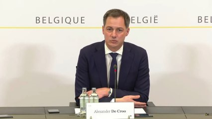 Guerre en Ukraine : Alexander De Croo fait le point sur l'état du conflit