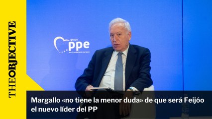 Margallo «no tiene la menor duda» de que será Feijóo el nuevo líder del PP