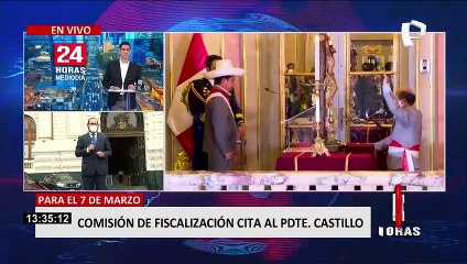 Download Video: Pedro Castillo: Comisión de Fiscalización citará al presidente por declaraciones de Karelim López