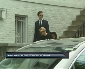 Trump son-in-law denies collusion with Russia