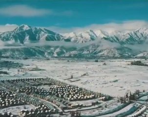 Drone captures rare snowfall in central Chile