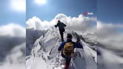 Van Büyükşehir Belediyesi dağcıları Van'da buluşturdu