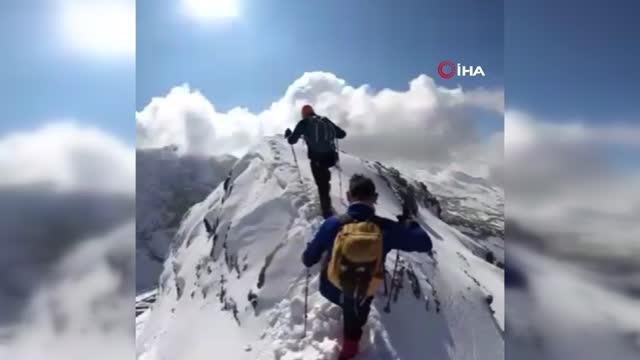 Van Büyükşehir Belediyesi dağcıları Van'da buluşturdu
