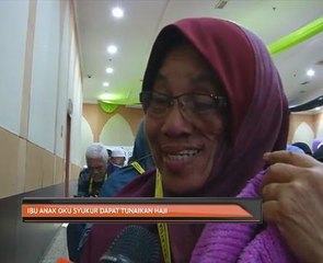 Ibu Tunggal Usia 70 Tahun Berangkat Haji, Tinggalkan Anak OKU dengan Penuh Syukur ✨