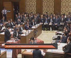 Perdana Menteri Jepun, Shinzo Abe nafi guna pengaruh bantu rakan