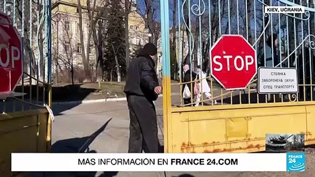 Menores de edad ucranianos hospitalizados son trasladados a búnkeres improvisados