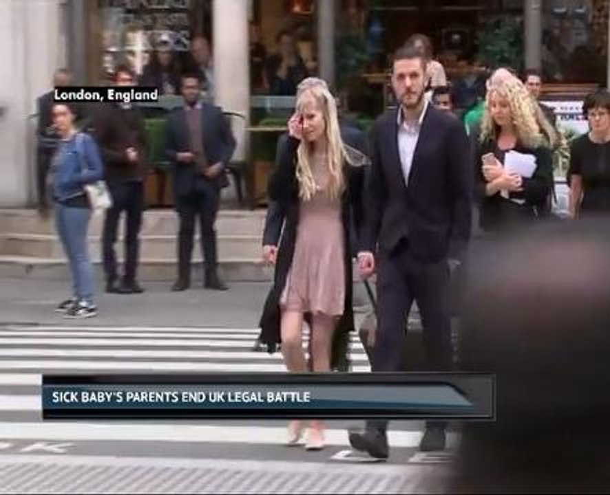 Sick baby's parents end UK legal battle