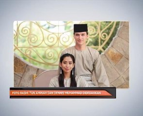 Foto rasmi Tun Aminah dan Dennis Muhammad didedahkan