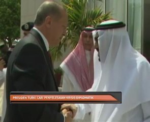 Presiden Turki cari penyelesaian krisis diplomatik