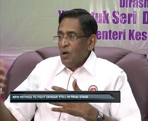 New method to fight dengue still in trial stage