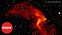 Captada en imagen la onda de choque cósmica más grande visible desde la Tierra