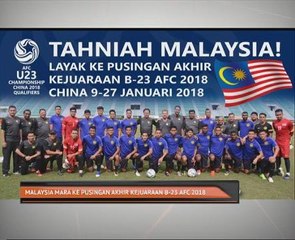 Malaysia mara ke pusingan akhir kejuaraan B-23 AFC 2018