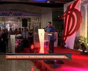 Tindakan tegas kepada  pemilik Rumah Wilayah Persekutuan