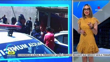 Policías salvan a niña de ahogarse en el Estado de México