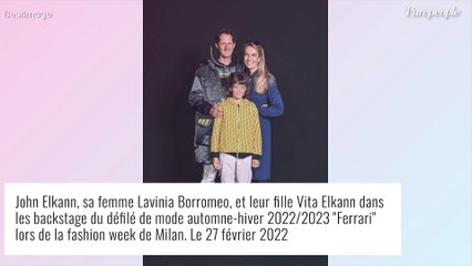 Charles Leclerc stylé avec sa compagne Charlotte Siné pour le défilé Ferrari