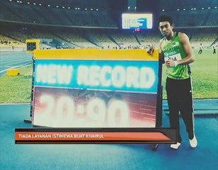 Tiada layanan istimewa buat Khairul Hafiz Jantan