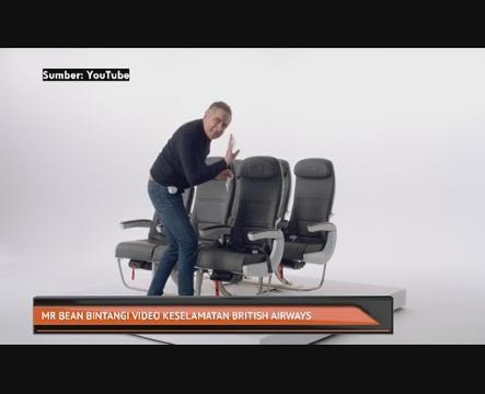 Mr Bean bintangi video keselamatan British Airways