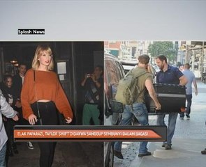 Elak Paparazi, Taylor Swift didakwa sanggup sembunyi dalam bagasi