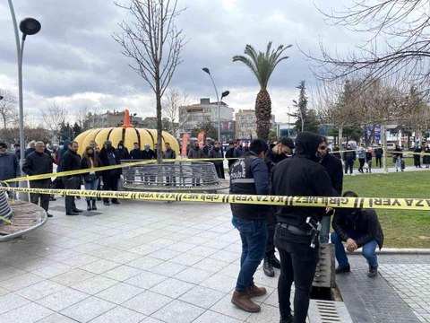 Şehrin göbeğinde silahlı kavga: 1 yaralı