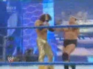 Punk, Jesse & Festus vs Chavo, Miz & Morrison 7.3.08 P-C.tk