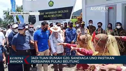 Jadi Tuan Rumah G 20, Sandiaga Uno Pastikan Persiapan Pulau Belitung