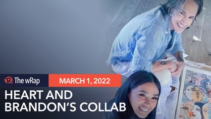 Heart Evangelista shares sneak peek of art collaboration with Brandon Boyd
